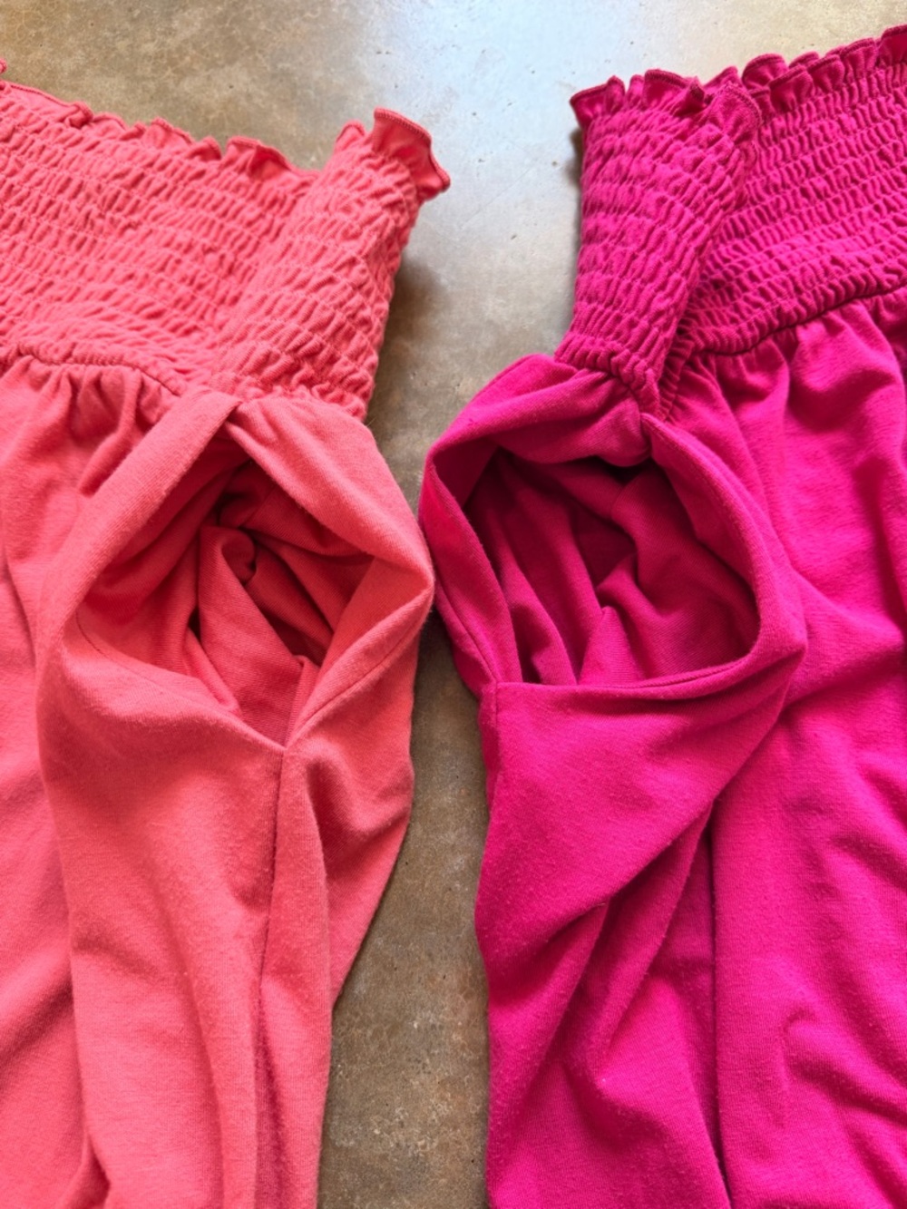 Zenana Outfitters Maxi Skirt Duo in Coral and Fuchsia - Picture 3 of 12